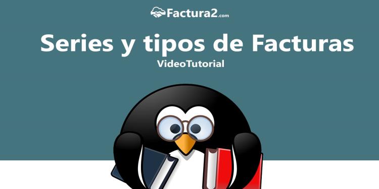 Tipos y series de facturación